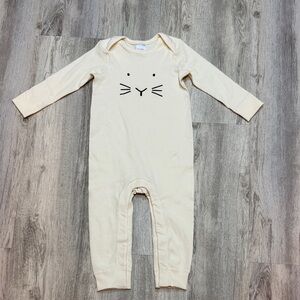 Hanna Andersson Cream onesie